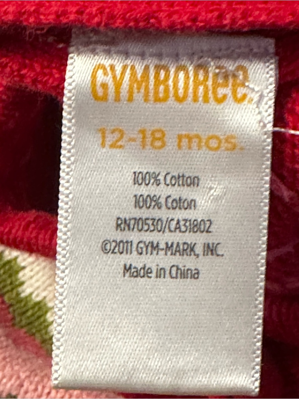 🎄 Gymboree Vintage Christmas Sweater Dress 12-18M Owls Holiday Knit Cute - Picture 5 of 5